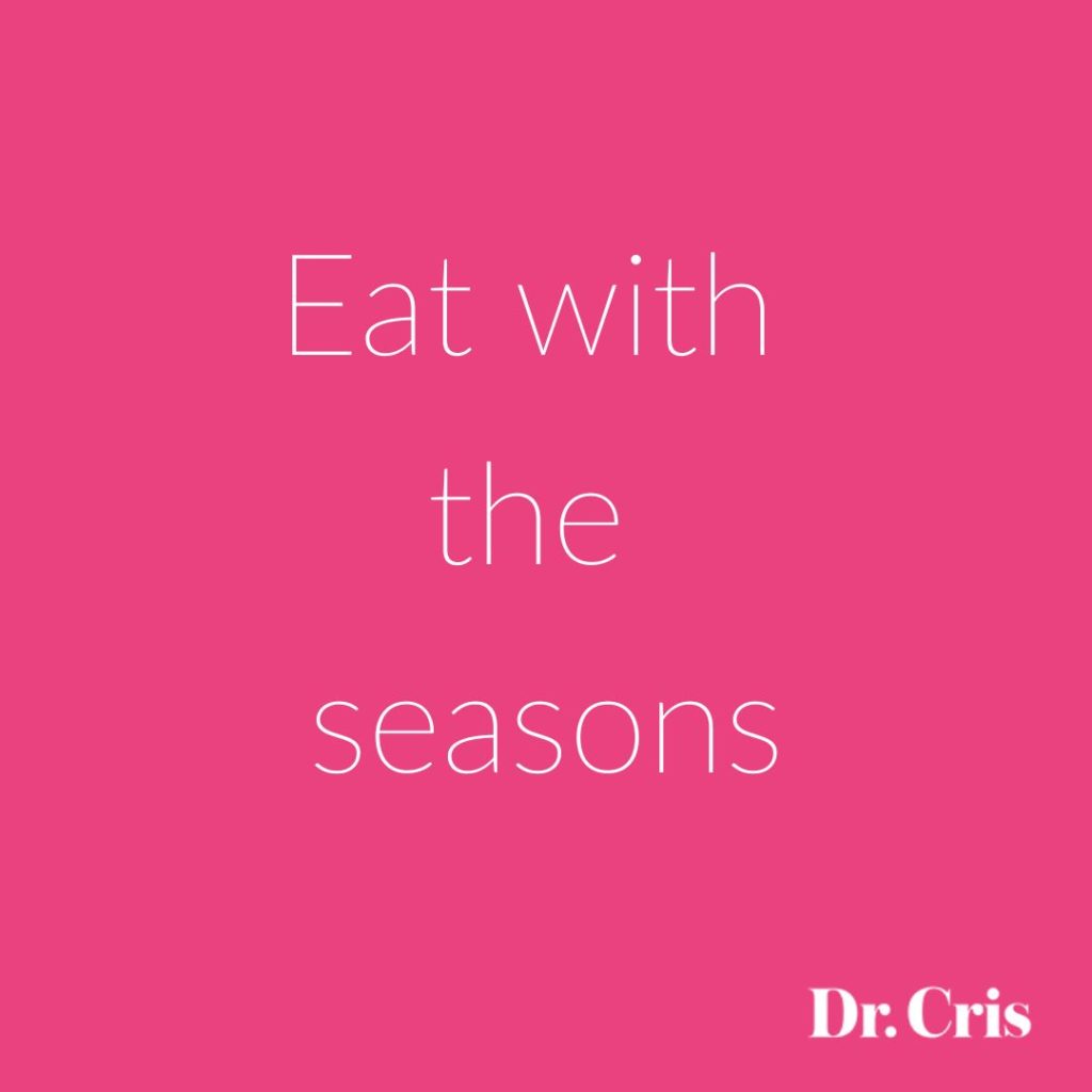 Eat with the seasons